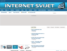 Tablet Screenshot of internetsvijet.com
